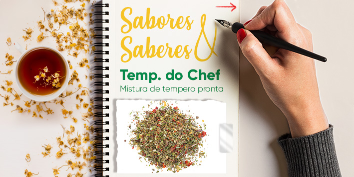 Sabores e saberes: Tempero do Chef